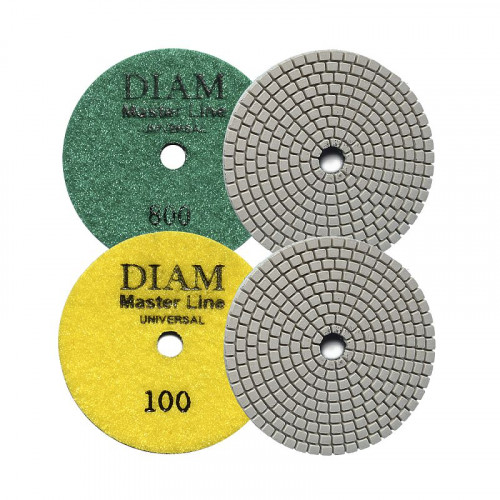 Алмазный гибкий шлифовальный круг DIAM MasterLine Universal, 200 грит, 100 мм 000625